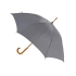Зонт-трость Радуга, серый, серый, полиэстер/дерево