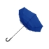 Зонт-трость Wind, полуавтомат, темно-синий, темно-синий, купол- эпонж, каркас и спицы- фиберглас, ручка-пластик