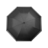 Выдвижной зонт 23-30 дюймов полуавтомат, черный, черный, эпонж полиэстер
