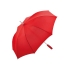 Зонт-трость Alu с деталями из прочного алюминия, красный, красный, купол - эпонж , каркас - сталь, спицы - стекловолокно, ручка - soft touch