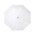 23-дюймовый автоматический зонт Alina из переработанного ПЭТ-пластика, белый, белый, эпонж полиэстер из переработанного пэт-пластика