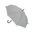 Зонт-трость Bergen, полуавтомат, серый, серый, купол- эпонж, каркас-стеклопластик, ручка-покрытие софт-тач