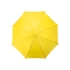Зонт-трость Edison, полуавтомат, детский, желтый, желтый, купол- полиэстер, каркас-сталь, спицы- сталь, ручка-пластик