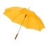 Зонт-трость Lisa полуавтомат 23, желтый, желтый, полиэстер/дерево/металл