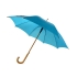 Зонт-трость Радуга, ярко-синий, ярко-синий, полиэстер/дерево