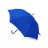 Зонт-трость Color полуавтомат, синий, синий, купол-эпонж 190t с водоотталкивающей пропиткой; каркас- сталь; спицы- фибергласс; ручка- пластик с покрытием soft-touch