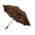 Зонт Yfke противоштормовой 30, коричневый, коричневый/черный, полиэстер/металл/ева
