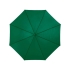 Зонт-трость Lisa полуавтомат 23, зеленый, зеленый, полиэстер, металл, дерево