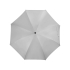 Зонт Yfke противоштормовой 30, светло-серый, светло-серый/черный, полиэстер/металл/ева