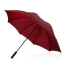 Зонт Yfke противоштормовой 30, бордовый (Р), бордовый/черный, полиэстер/металл/ева