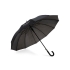 GUIL. Зонт из 12 прутьев, Черный, черный, полиэстер
