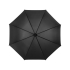 Зонт-трость Риверсайд, механический 27, черный (Р), черный, нейлон, металл, пластик