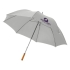 Зонт Karl 30 механический, светло-серый, светло-серый, полиэстер, металл, дерево