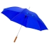 Зонт-трость Lisa полуавтомат 23, ярко-синий, ярко-синий, полиэстер, металл, дерево