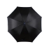 Зонт-трость полуавтоматический, синий, черный/синий, полиэстер/пластик/стекловолокно