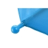 Зонт-трость Edison, полуавтомат, детский, голубой, голубой, купол- полиэстер, каркас-сталь, спицы- сталь, ручка-пластик