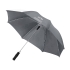 Зонт-трость Tonya 23 полуавтомат, серый/белый, серый/белый, полиэстер, металл, эва