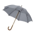 Зонт-трость Jova 23 классический, серый, серый, полиэстер, дерево