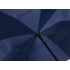Зонт-трость наоборот Inversa, полуавтомат, темно-синий, темно-синий, купол- эпонж, каркас-стеклопластик, ручка-покрытие софт-тач