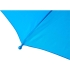 Детский 17-дюймовый ветрозащитный зонт Nina, process blue, голубой, купол- полиэстер, каркас-сталь, спицы- стекловолокно, ручка-пластик