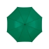 Зонт Barry 23 полуавтоматический, зеленый, зеленый/черный, полиэстер, металл, пластик