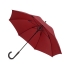 Зонт-трость Bergen, полуавтомат, бордовый, бордовый, купол- эпонж, каркас-стеклопластик, ручка-покрытие софт-тач