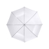 Зонт-трость Клауд полуавтоматический 23, прозрачный (Р), прозрачный, полиэтилен/металл/пластик