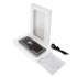 Внешний аккумулятор, Tweed PB, 10000 mah, серый, подарочная упаковка с блистером, серый, 