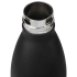 Термобутылка вакуумная герметичная, Fresco, 500 ml, черная, черный, 