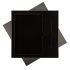 Подарочный набор Portobello/River Side черный (Ежедневник недат А5, Ручка), черный, 