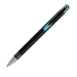 Шариковая ручка Bello, черная/аква, черный, 