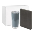 Подарочный набор Portobello серый в малой универсальной подарочной коробке (Термокружка, Ежедневник недат А5), белый, 