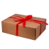 Подарочная лента для универсальной подарочной коробки 350*255*113 мм,  красная, 20 мм, красный, 