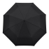 Зонт складной Nord, черный, черный, 