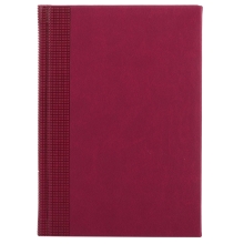 Ежедневник VELVET, А5,  датированный (2022 г.), бордовый