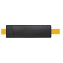 NB04 Футляр-карман для ручки HOLDER Soft черный/желтый 7408