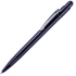 MIR, ручка шариковая с серебристым клипом, синий, пластик/металл, синий, серебристый, пластик, метал