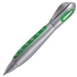 GALAXY, ручка шариковая, зеленый, серебристый, пластик