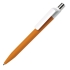 Ручка шариковая DOT, покрытие soft touch, оранжевый, пластик