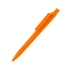 Ручка шариковая DOT, матовое покрытие, оранжевый, пластик