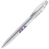 Ручка шариковая X-3, белый, серый, пластик