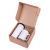 Набор подарочный STARLIGHT: термокружка, кружка, коробка со стружкой, белый
