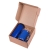 Набор подарочный STARLIGHT: термокружка, кружка, коробка со стружкой, синий