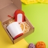 Набор подарочный MATISSE`TEAS: кружка, зарядное устройство, коробка, стружка, красный, красный, разные материалы
