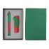 Набор подарочный FORTE SET FANTASY: универсальное зарядное устройство(3000мАh) и ручка, разные цвета, разные материалы