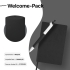 Набор подарочный WELCOME-PACK: бизнес-блокнот, ручка, коробка, черный, черный, разные материалы
