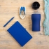 Набор подарочный SILKYWAY: термокружка, блокнот, ручка, коробка, стружка, темно-синий, темно-синий, разные материалы