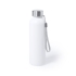 Бутылка для воды GLITER, антибактериальный пластик, 600 мл, белый, антибактериальный пластик (полиэтилен)