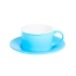 Чайная пара ICE CREAM, голубой, белый, фарфор