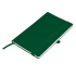 Бизнес-блокнот GRACY на резинке, формат А5, в линейку, зеленый, pU Silk Plus